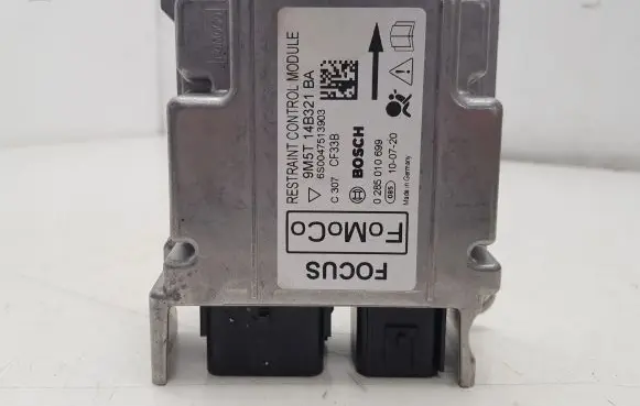 Ford Focus Airbag control unit/module 9M5T14B321BA 6S0047513903 0285010699