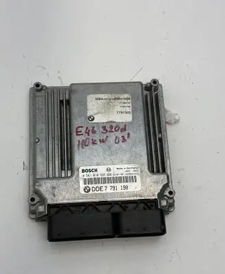 BMW 3 E46 Engine control unit/module 7791190 7791305