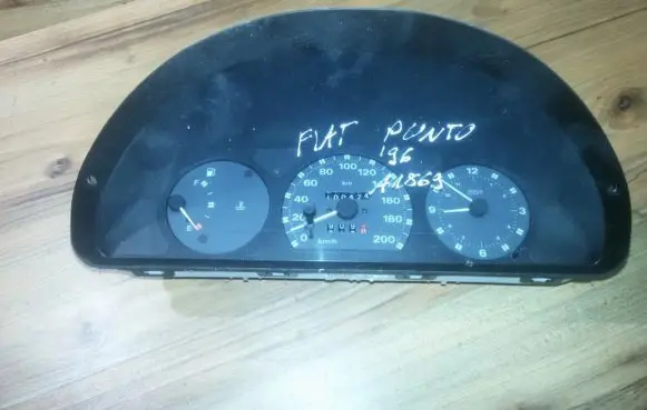 Fiat Punto (176) Speedometer (instrument cluster) 6062571 46461395