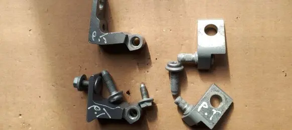 Audi A4 S4 B9 Rear door hinge set 