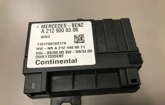 Mercedes-Benz E W212 Fuel injection pump control unit/module A2129000306