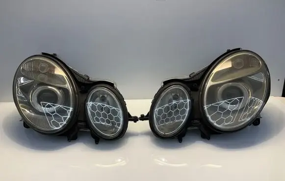 Mercedes-Benz E W211 Headlights/headlamps set 