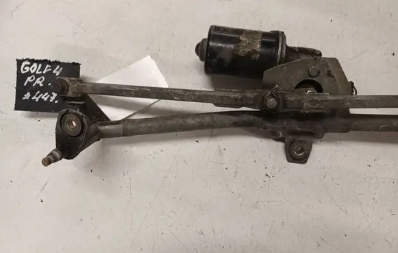 Volkswagen Golf IV Front wiper linkage and motor 1J195511