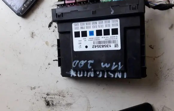 Opel Insignia A Other control units/modules 13583542
