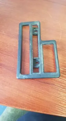 BMW 7 E32 Climate control/heater control trim 1938603