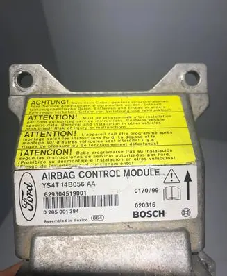 Ford Focus Airbag control unit/module YS4T14B056AA 0285001394 629304519001