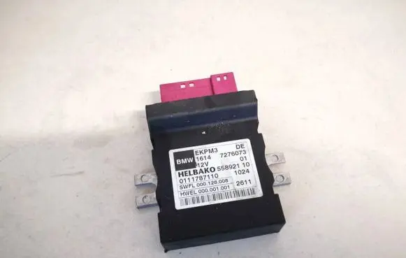 Fuel injection pump control unit/module