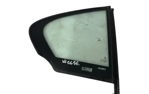 BMW 5 F10 F11 Rear vent window glass 7311246 51357311246 43R001582