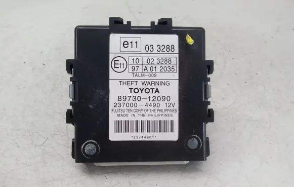 Toyota Auris 150 Alarm control unit/module 8973012090 2370004490