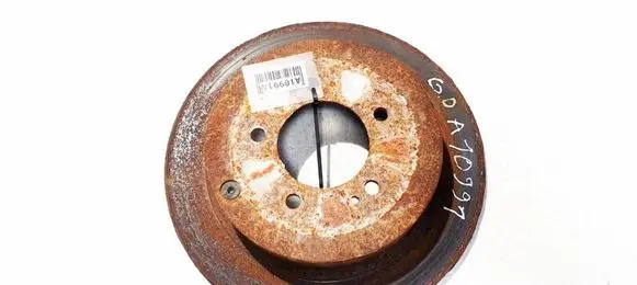 Mitsubishi Outlander Rear brake disc neventiliuojamas