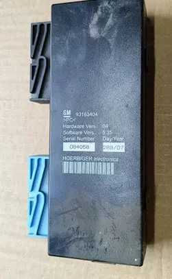 Opel Tigra B Other control units/modules