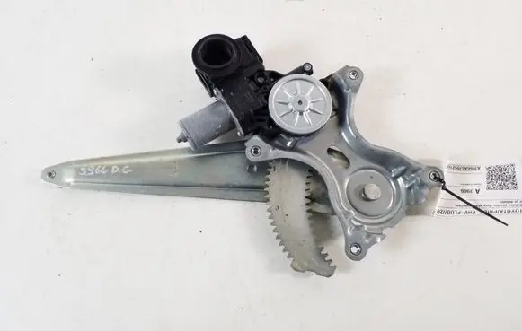 Toyota Prius Prime Rear door window regulator with motor