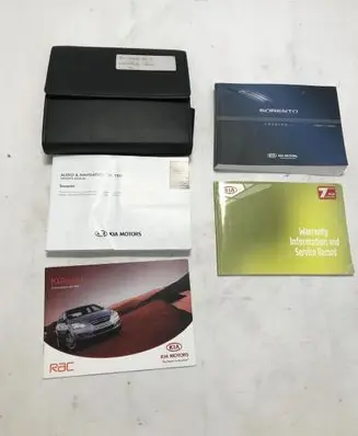 KIA Sorento Owners service history hand book 