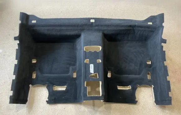 BMW 4 F32 F33 Rear floor carpet liner 7294103