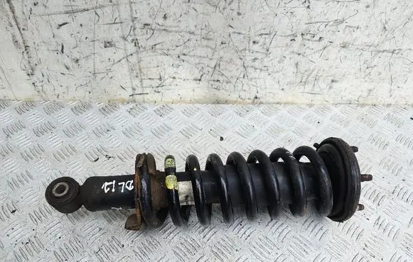 Front shock absorber with coil spring