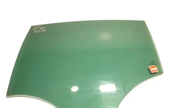 Rear door window glass