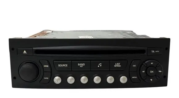Peugeot 207 Radio/CD/DVD/GPS head unit 96613826XT VDAPUF60104635 VDU0104635