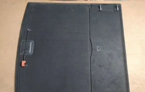 Volkswagen Touareg II Trunk/boot floor carpet liner 7P6863546B 1092650 A065816
