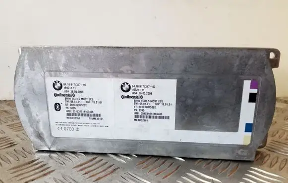 BMW 7 E65 E66 Bluetooth control unit module 9171347 16921111