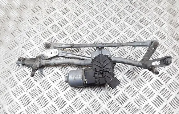 Front wiper linkage