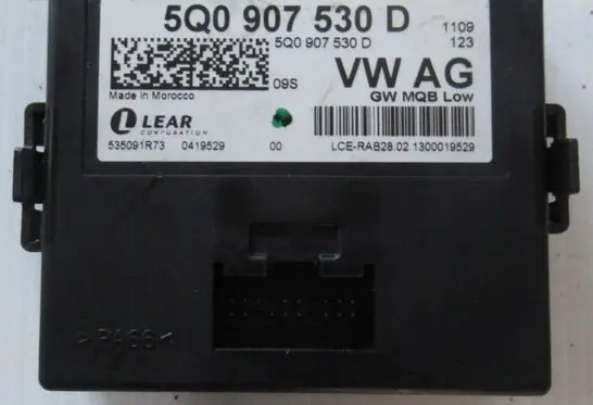 Volkswagen Golf VII Gateway control module 5Q0907530D