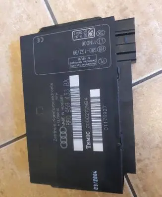 Audi A4 S4 B6 8E 8H Comfort/convenience module 8E0959433BA 00002729B4 01176927