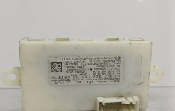 Mercedes-Benz C W205 Keyless (KESSY) go control unit/module A2229003308 A2228021608 A2229018202