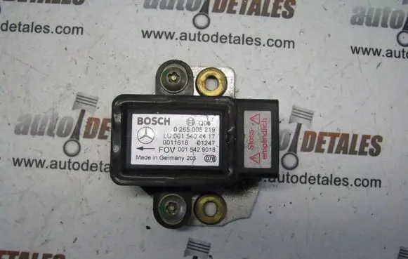 Mercedes-Benz A W168 ESP acceleration yaw rate sensor A0015404417