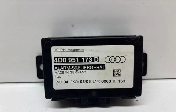 Audi A6 S6 C5 4B Alarm control unit/module 4D0951173D