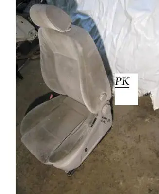Ford Mondeo Mk III Front driver seat 