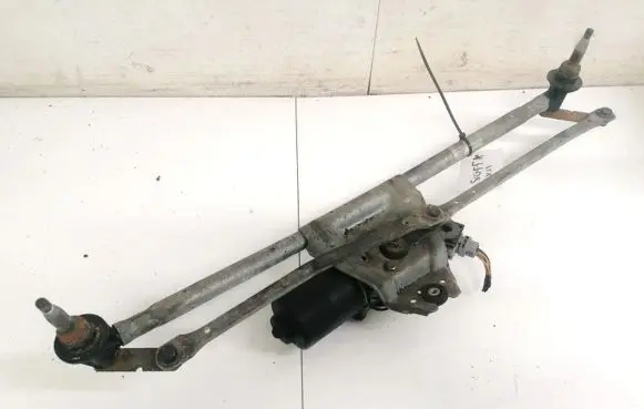 Renault Kangoo I Front wiper linkage and motor