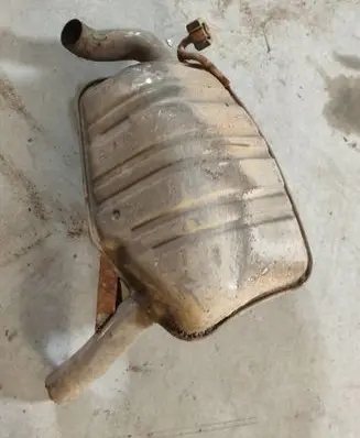 Mercedes-Benz E W211 Muffler/silencer 2114910200