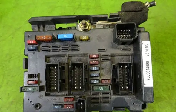 Peugeot 206 Fuse module 9650664080