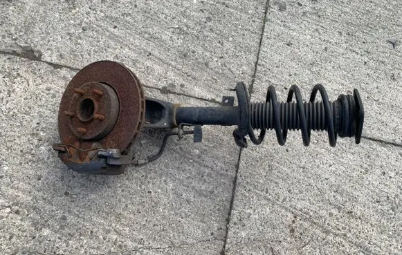 Ford Focus Front wheel hub spindle knuckle BV6118045ABC