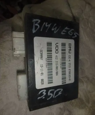 BMW 7 E65 E66 Suspension control unit/module 6760163