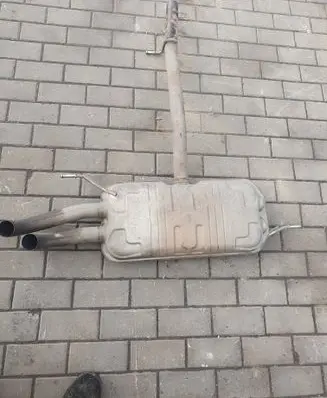 Volkswagen Sharan Muffler/silencer 7N0253611G 7N0120B