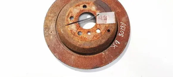 Mercedes-Benz ML W164 Rear brake disc neventiliuojamas