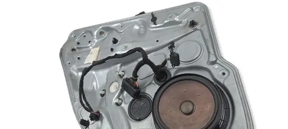 Volkswagen Golf IV Front window lifting mechanism without motor 