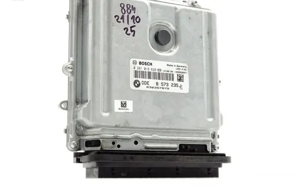 BMW X6 E71 Engine ECU kit and lock set 8573235 0281019628 030357879