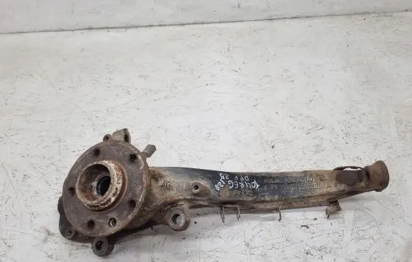 Volkswagen Touareg I Front wheel hub spindle knuckle 7L6407258A