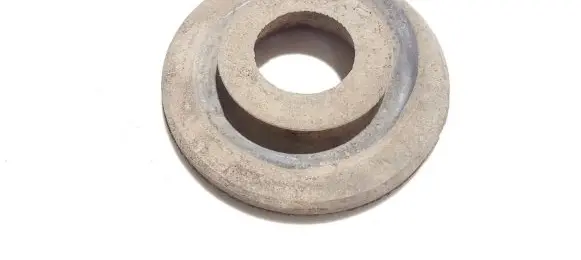 Volkswagen Touran I Front coil spring rubber mount 1k0512149b