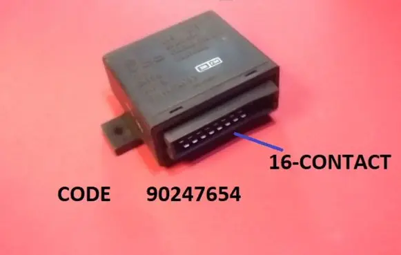 Opel Kadett E Light module LCM 90247654