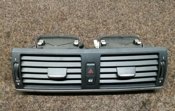 Dashboard air vent grill cover trim