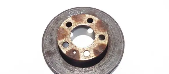 Audi A3 S3 8L Rear brake disc neventiliuojamas