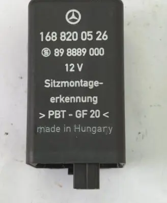 Mercedes-Benz A W168 Seat heating relay 1688200526 898889000