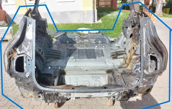 BMW iX Rear bodywork