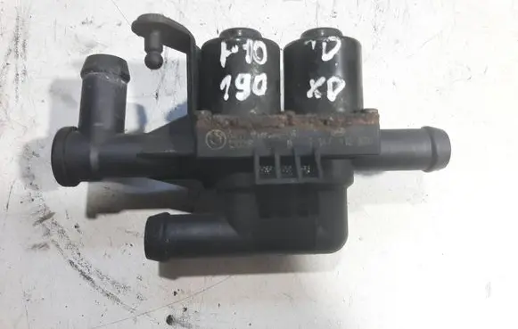Coolant heater control valve