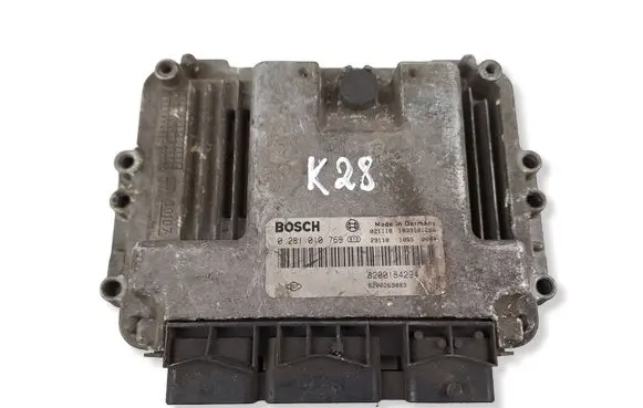 Renault Scenic II - Grand scenic II Engine control unit/module 8200184294 0281010769 8200269883