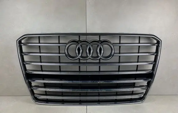 Audi A8 S8 D4 4H Front bumper upper radiator grill 4H0853651AA 4H0853651 4H0853651AB