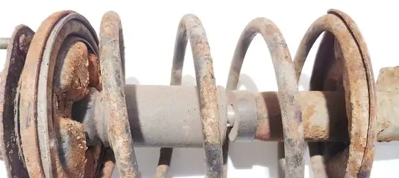 Front coil spring